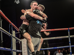 Chris Ware knocks out Frankie Borg to win Welsh title
