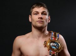 Chris Jenkins’ title defence cut short by head clash with Liam Taylor
