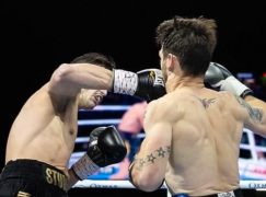Jamie Weetch knocked out in the first round against huge punching Issac Hardman