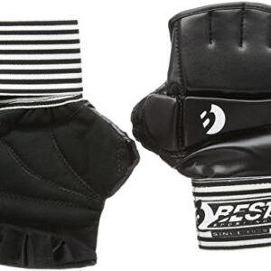 Best Sport Ball Gel Competition Gloves - Black, Small